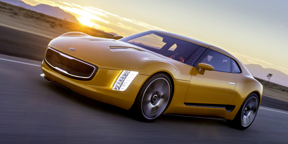 Kia surprises with a powerful GT4 sports car 