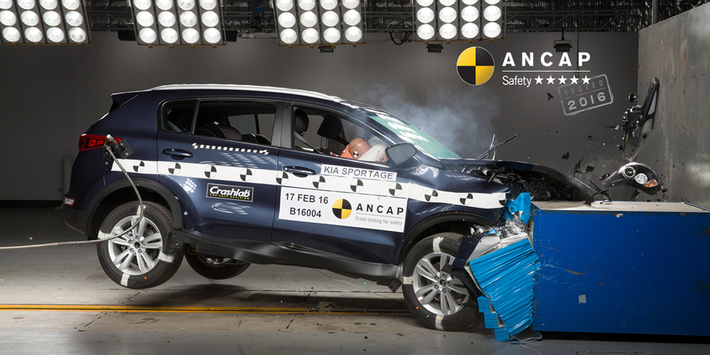 Kia Sportage first SUV to achieve 2016 ANCAP safety rating