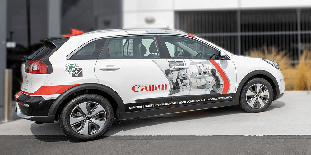 Canon NZ going green with Kia Niro 