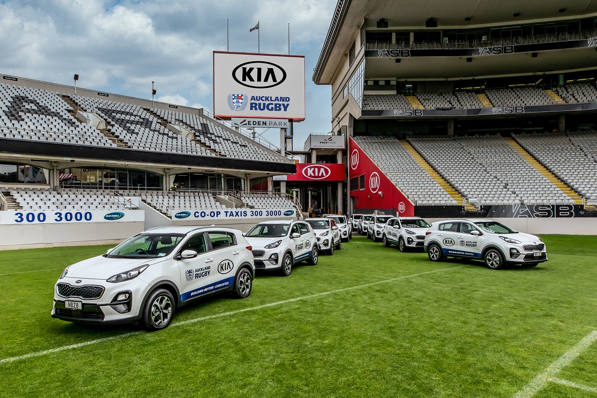 Kia teams up with Auckland Rugby