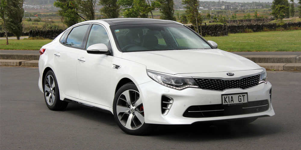 Kia Optima GT revs up in New Zealand