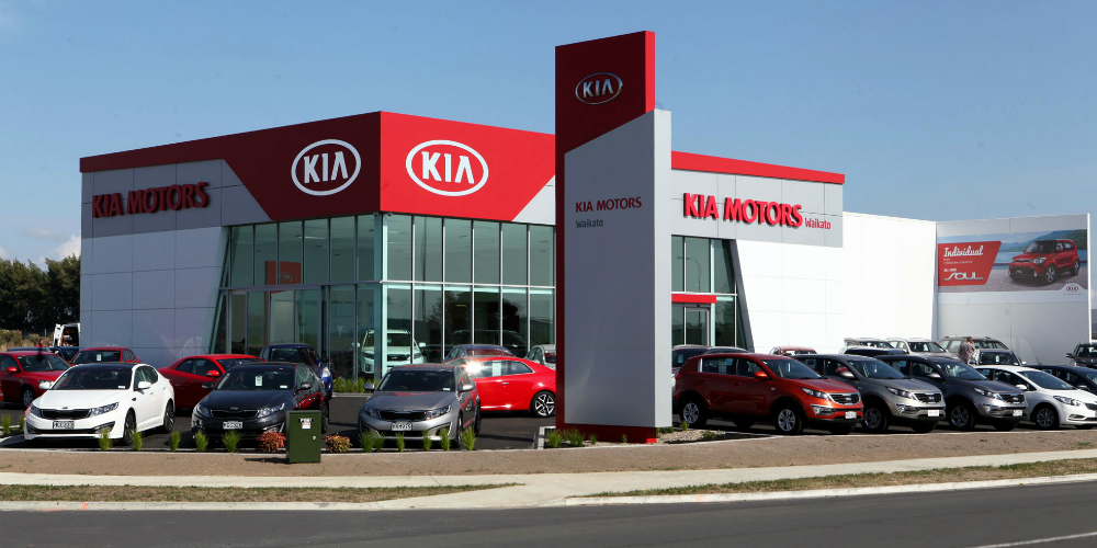 Brand new Kia dealership for Hamilton